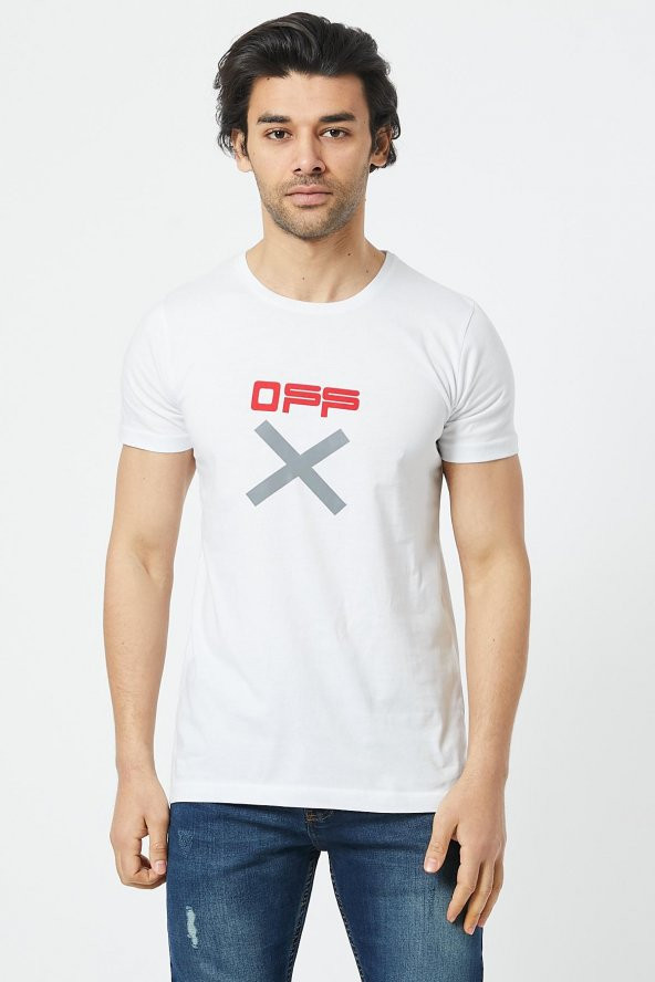 Trair Of White Baskılı T-Shirt - 6