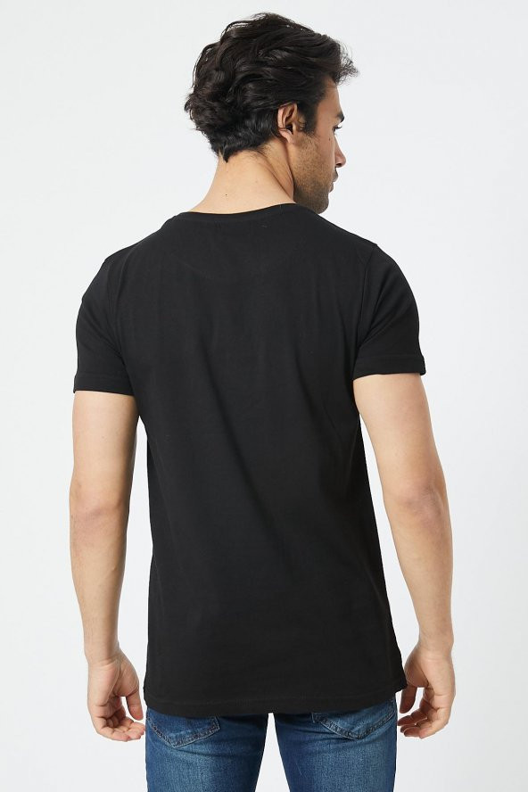 Trair Etekten Baskılı T-Shirt - 8
