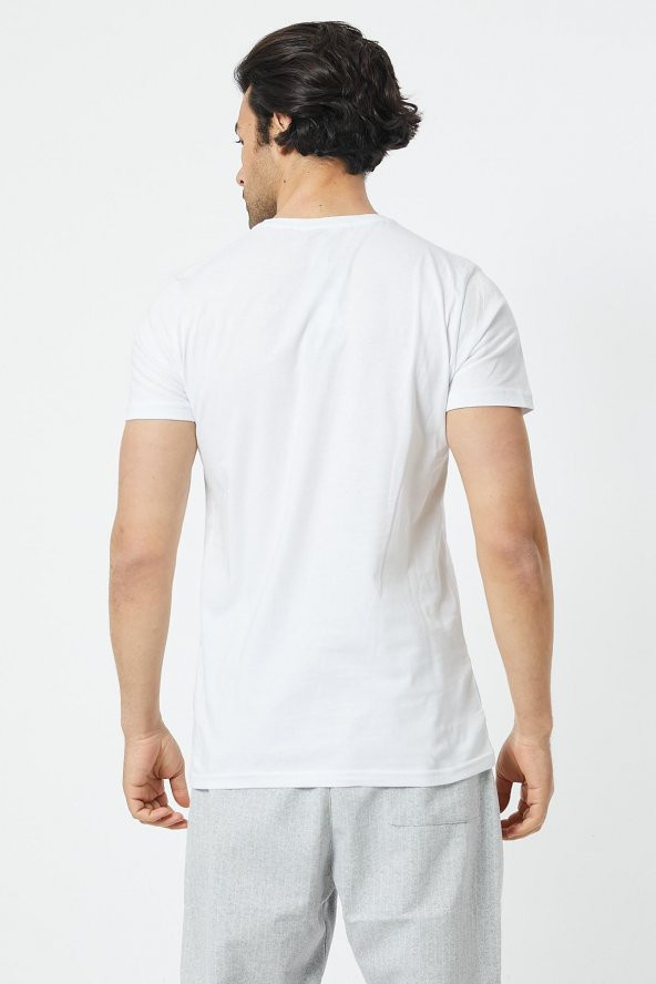 Trair Nakışlı Yan Sol Boya Puskurtmeli - 5