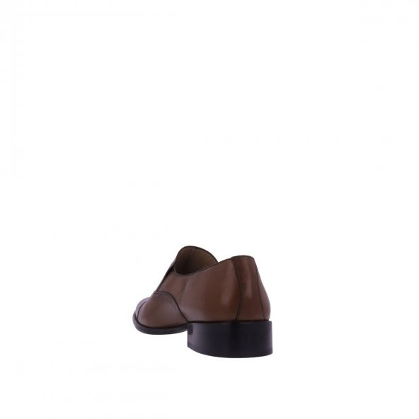 Fosco 8078 Hakiki Deri Kösele Klasik Erkek Ayakkabı Taba - 6