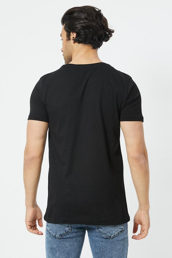 Trair Bısıklet Yaka Spablmxc Baskılı T-Shirt - 3