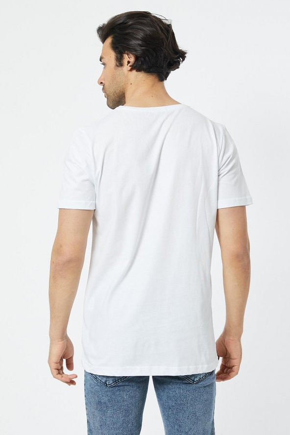 Trair Bısıklet Yaka Spablmxc Baskılı T-Shirt - 7