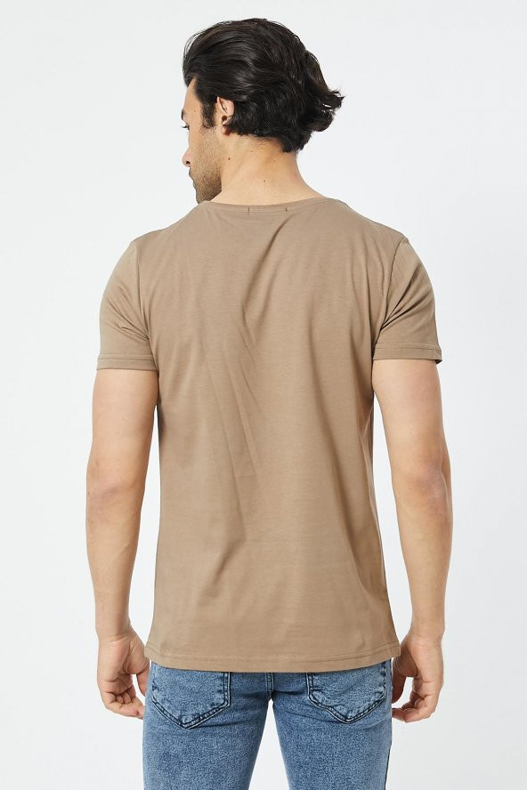 Trair Bısıklet Yaka Spablmxc Baskılı T-Shirt - 11