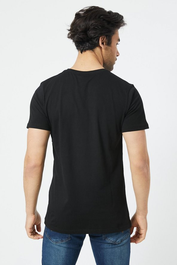 Trair Bısıklet Yaka Physt Baskılı - 3
