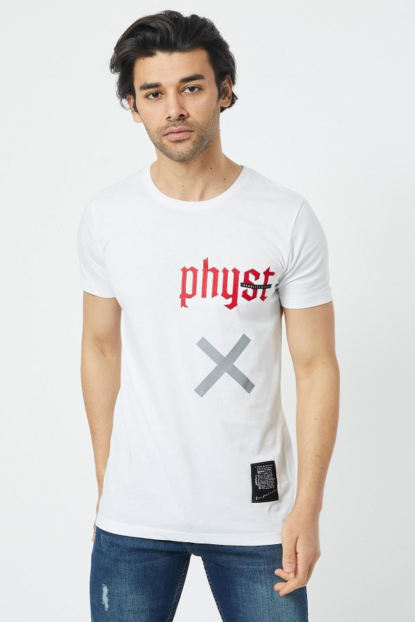Trair Bısıklet Yaka Physt Baskılı - 5