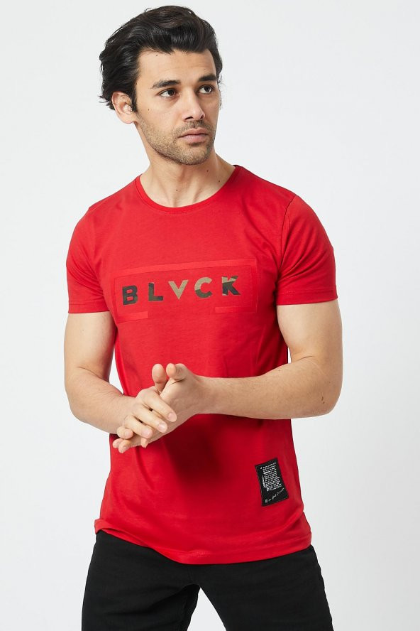 Trair Bısıklet Yaka Blcvk Baskılı - 11