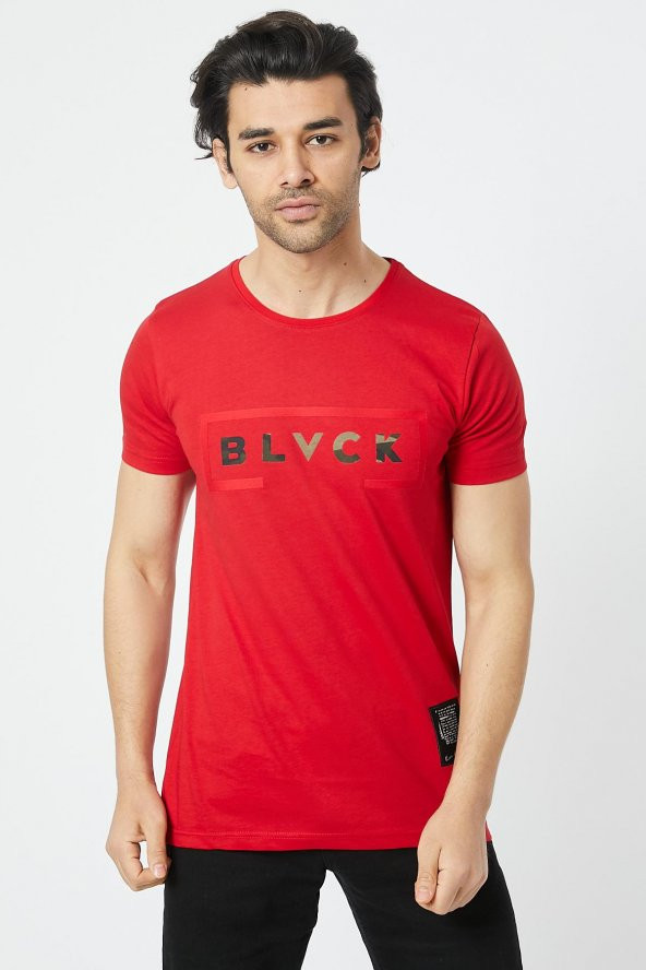 Trair Bısıklet Yaka Blcvk Baskılı - 12