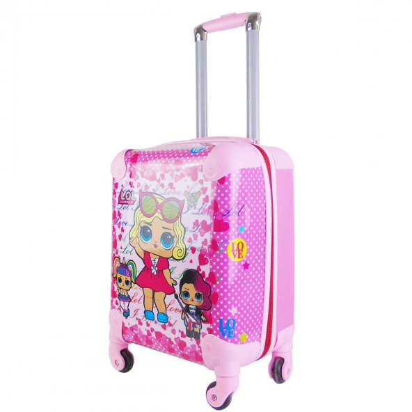 Laguna lol 4 Tekerlekli Candy Girl LOVE Çocuk Valizi