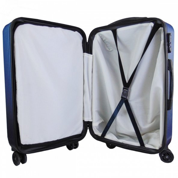 BBS PVC 4 Tekerli Valiz kabin boy - 4