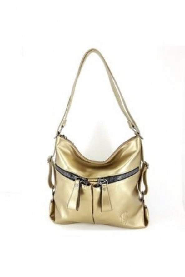 Kadın Altın Sırt Ve Kol Çantası - 2