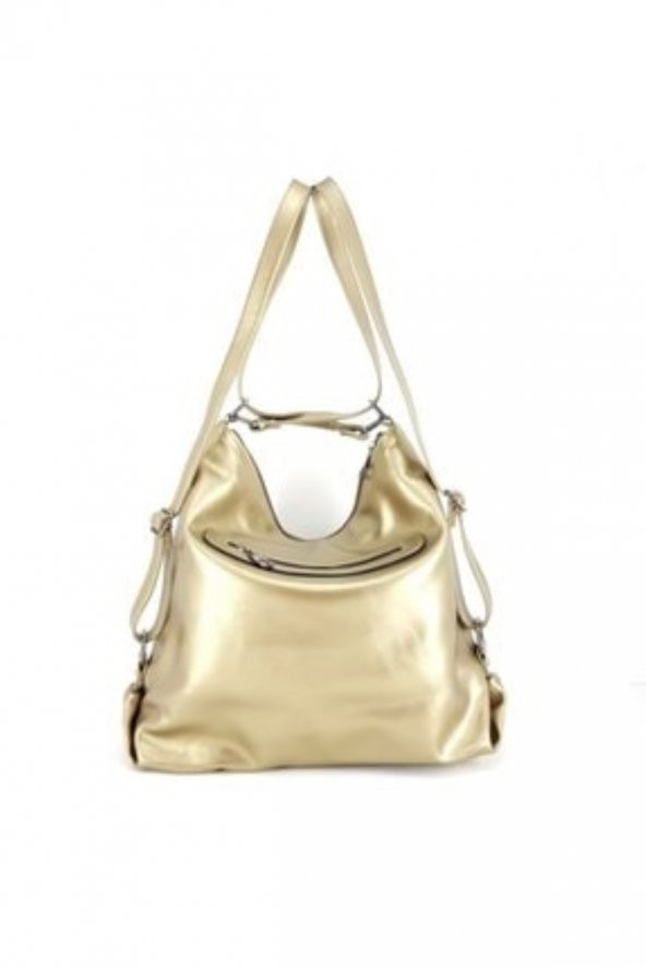 Kadın Altın Sırt Ve Kol Çantası - 3