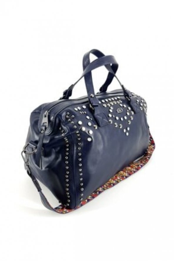 Kadın Lacivert Elenor Omuz Çantası