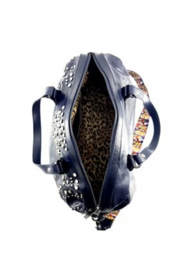 Kadın Lacivert Elenor Omuz Çantası - 4