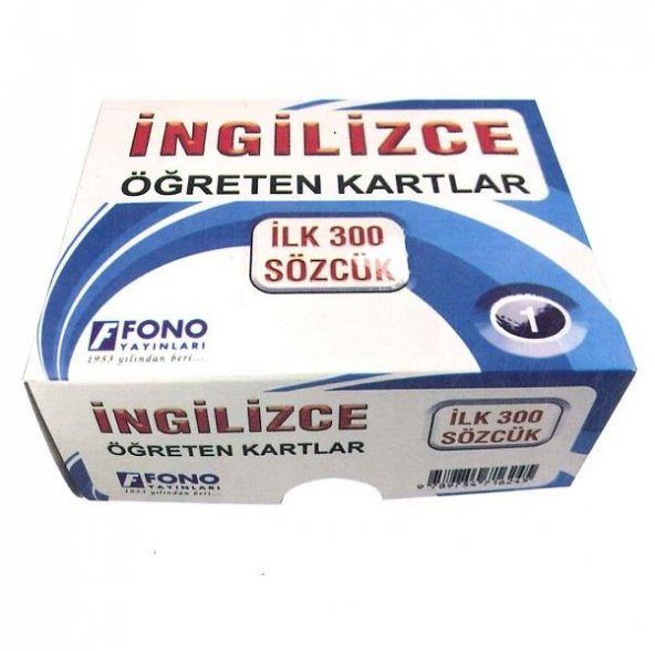 Fono İngilizce Öğreten Kartlar İlk 300 Sözcük (1) - 2