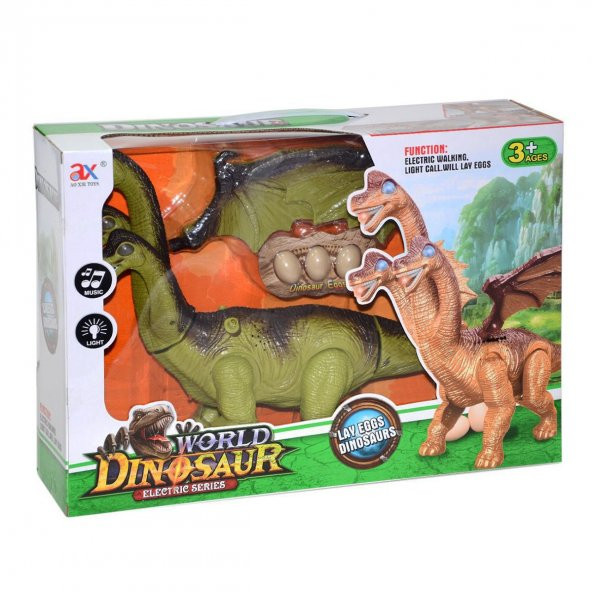 Sesli ve Işıklı Yürüyen Dinazor - 4