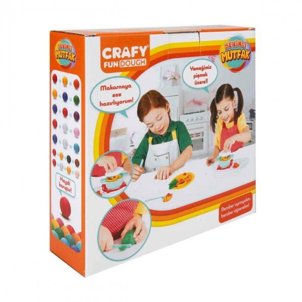 Crafy Sevimli Mutfak 200 gr. 10 Parça - 2
