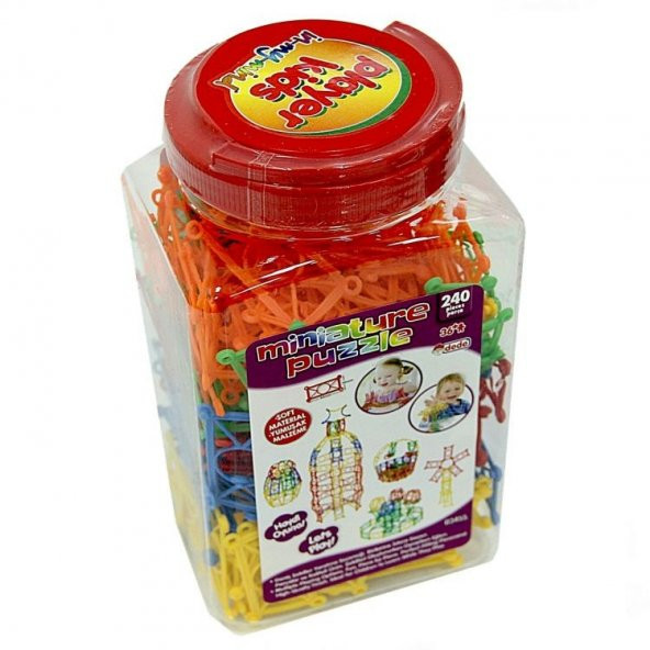 Dede Miniature Puzzle 240 Parça Kavanoz - 2