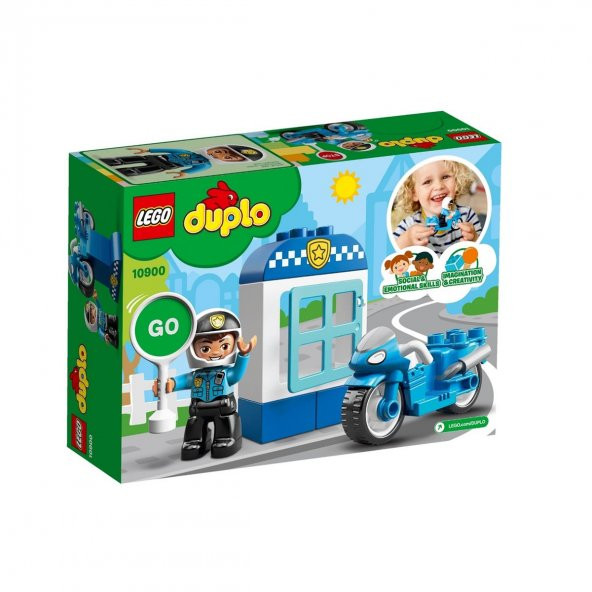 10900 LEGO® Duplo® Polis Motosikleti / 8 parça /1,5-3 yaş - 2
