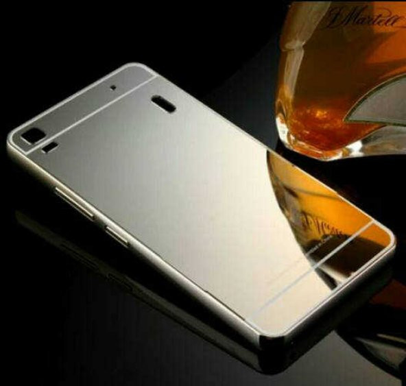 Lenovo A7000 Kılıf Zore Aynalı Bumper - 1