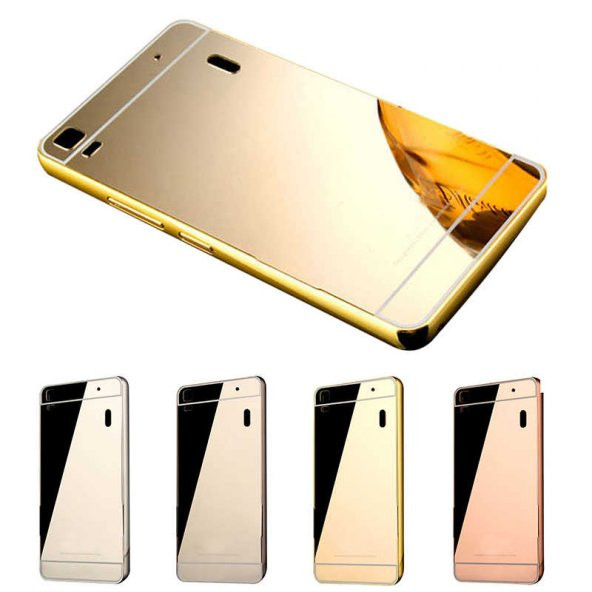 Lenovo A7000 Kılıf Zore Aynalı Bumper - 4