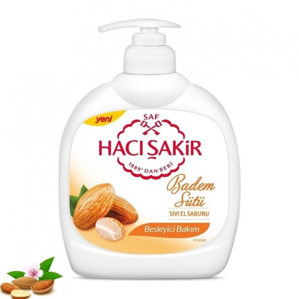 Hacı Şakir Badem + Palmolive Relax Sıvı El Sabunu 6 x 500 Ml - 2