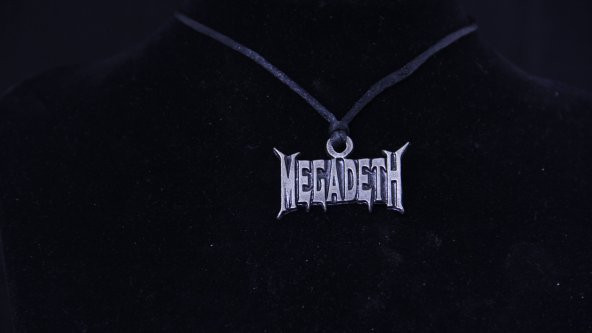 Megadeth İpli Kolye
