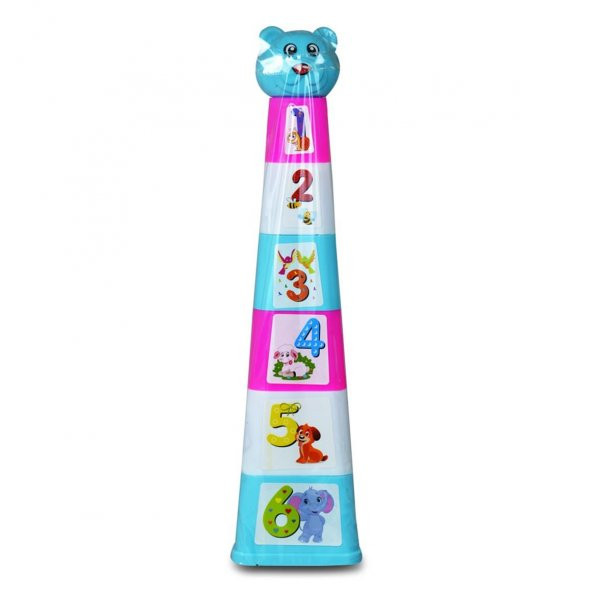 Sevimli Kule Eğitici Ve Geliştirici Kule Oyunu Smartland - 2