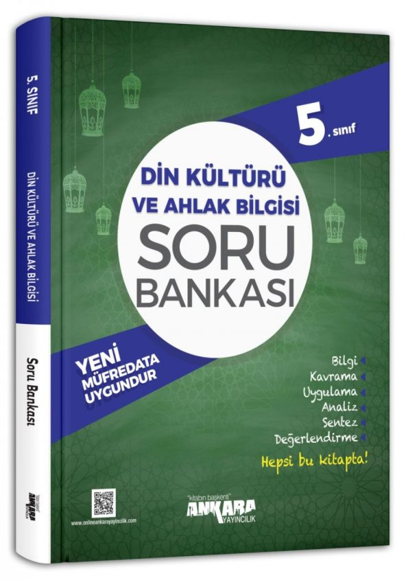 5. Sınıf Din Kültürü ve Ahlak Bilgisi Soru Bankası Ankara Yayıncılık