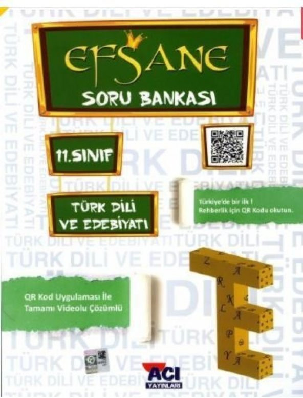 11.Sınıf Türk Dili ve Edebiyatı Efsane Soru Bankası Açı Yayınları
