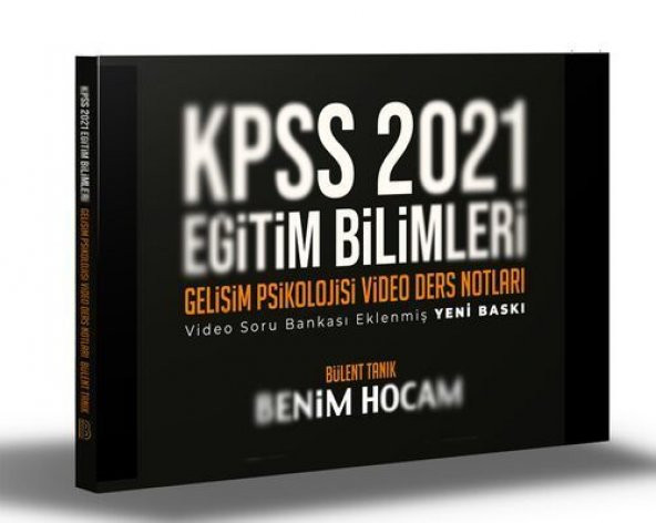 KPSS Eğitim Bilimleri Gelişim Psikolojisi Video Ders Notları Benim Hocam Yayınları - 1