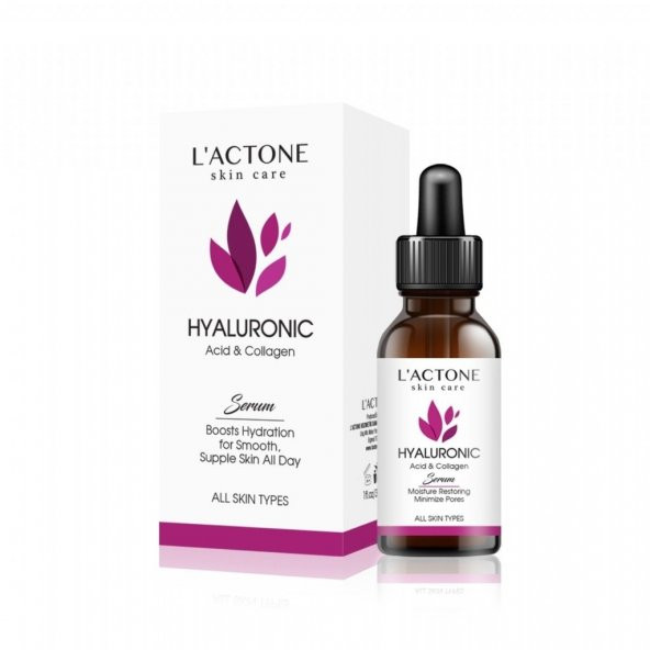 Lactone  Hyalunorik Asit Serum 30 ml / PARLAK CİLT İÇİN