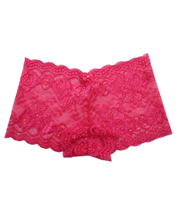 Cottonous/Cottondance Kadın Renkli Dantelli Şort Külot 101-R6-V2 - 2