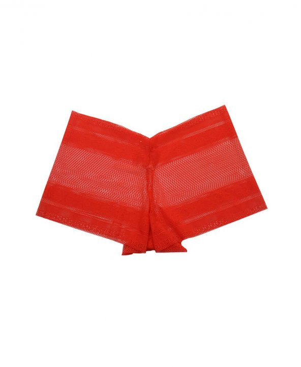 Cottonous/Cottondance Kadın Renkli Dantelli İz Yapmaz Transparan Şort 5li Mix Paket - 2