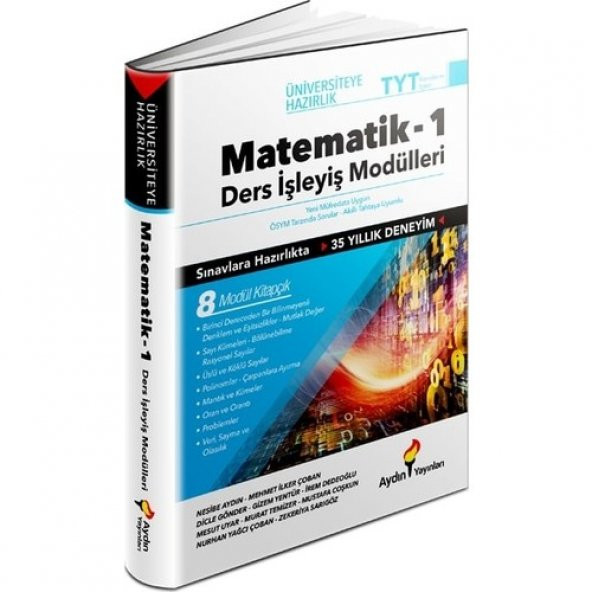 Aydın Yayınları TYT Matematik-1 Ders İşleyiş Modülleri