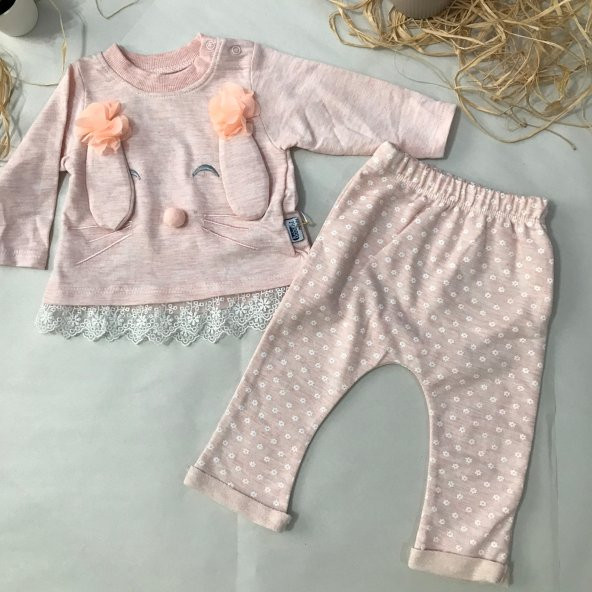 Lilmood 2'li Kız Bebek Pijama Takımı - 2