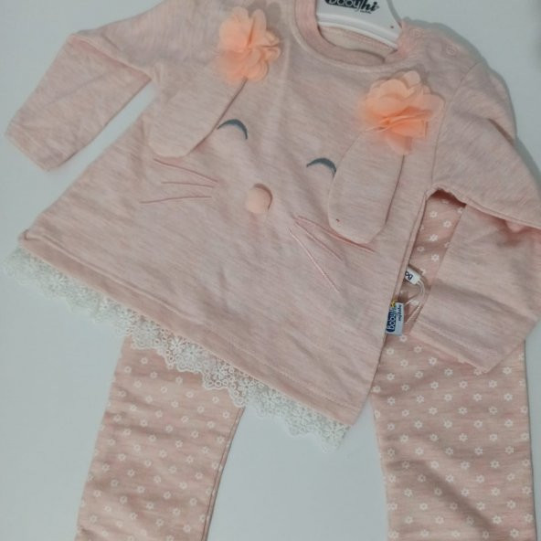 Lilmood 2'li Kız Bebek Pijama Takımı - 3