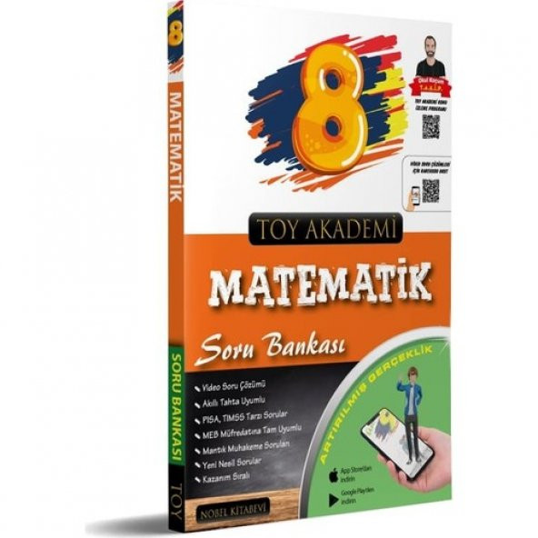 Toy Akademi Yayınları 8. Sınıf Matematik Soru Bankası