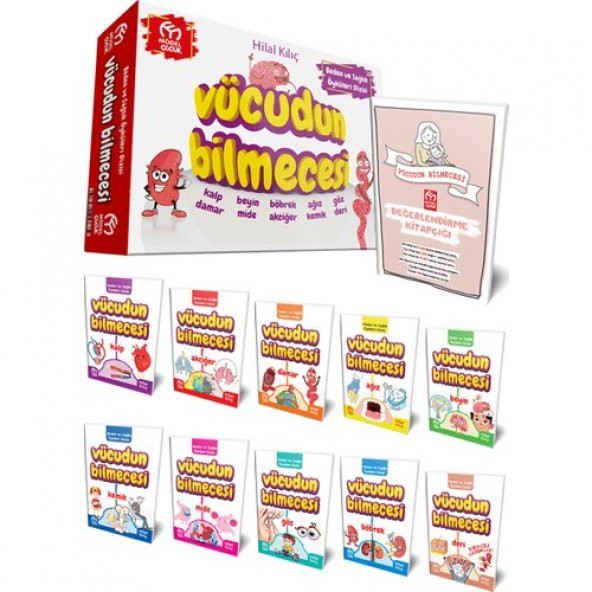 Vücudun Bilmecesi (10 Kitap) - Hilal Kılıç  - Model Çocuk Yayınları - 1