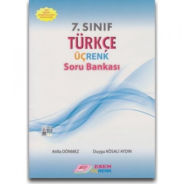 Esen Yayınları 7. Sınıf Türkçe Üçrenk Soru Bankası