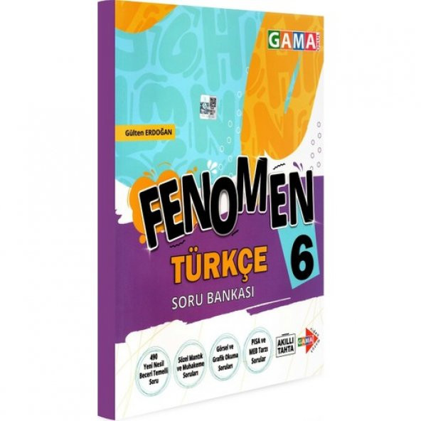 Gama Yayınları 6. Sınıf Türkçe Fenomen Soru Bankası