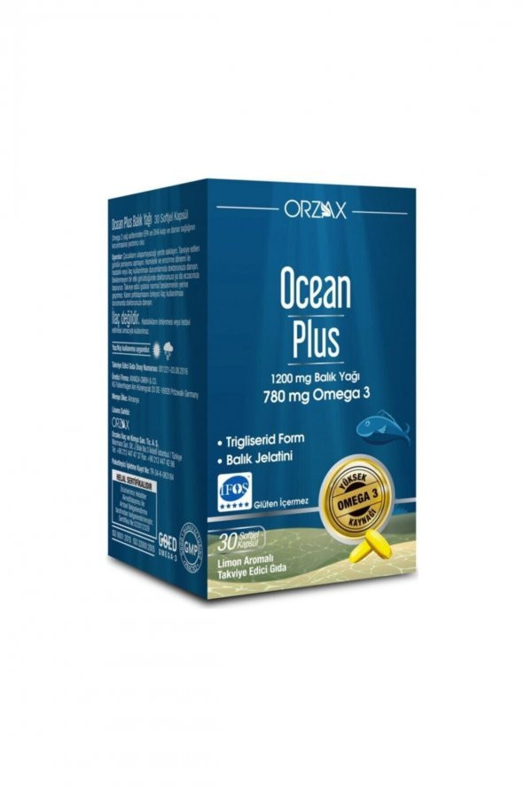 Ocean Plus 1200 mg 30 Kapsül