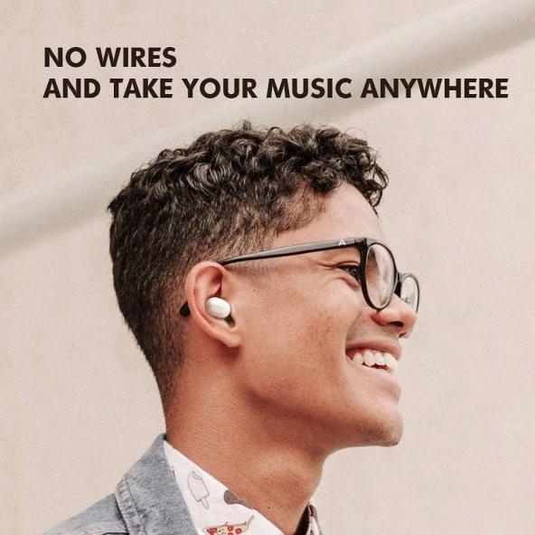 Haylou GT1 Bluetooth Kulaklık Beyaz - Resim 6