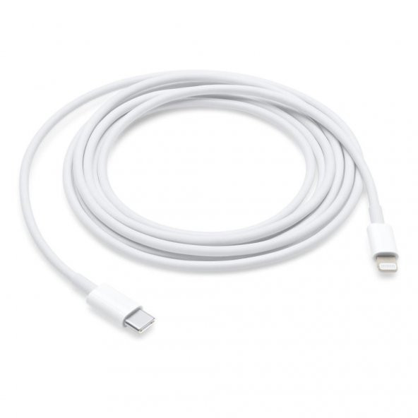 Apple USB-C to Lightning Şarj Kablosu (1m) MQGJ2ZM/A (Apple TR Garantili)
