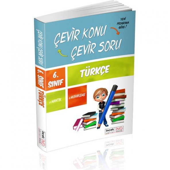 İnovasyon Yayınları 6. Sınıf Türkçe Çevir Konu Çevir Soru İncek Serisi - 1