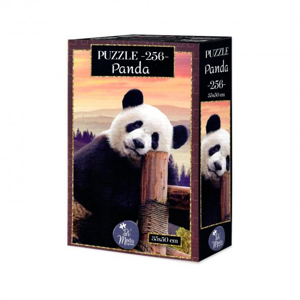 256 Parça Puzzle Seti Eğitici Puzzle Seti Panda