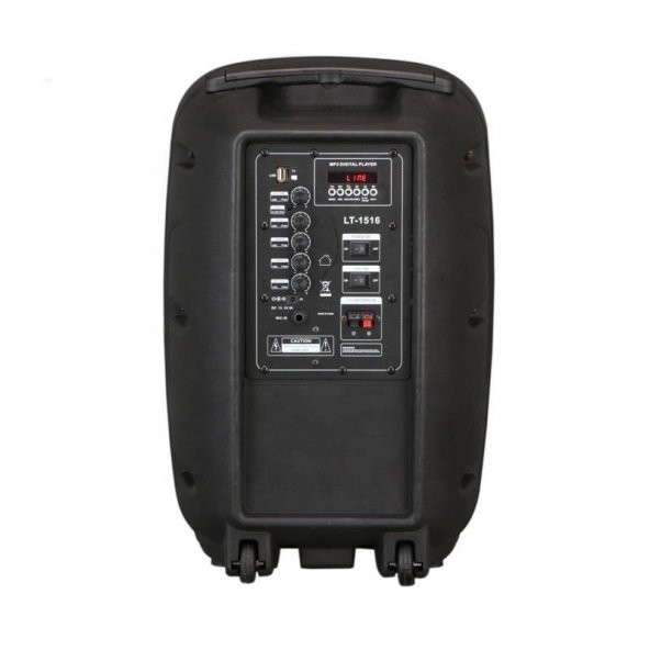 Azr LT-1516BT Siyah Usb+FM Destekli Bluetooth Kablosuz Mikrofonlu Toplantı Anfisi - 4