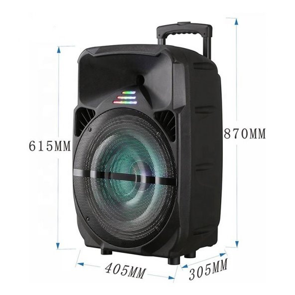 Azr LT-1516BT Siyah Usb+FM Destekli Bluetooth Kablosuz Mikrofonlu Toplantı Anfisi - 6