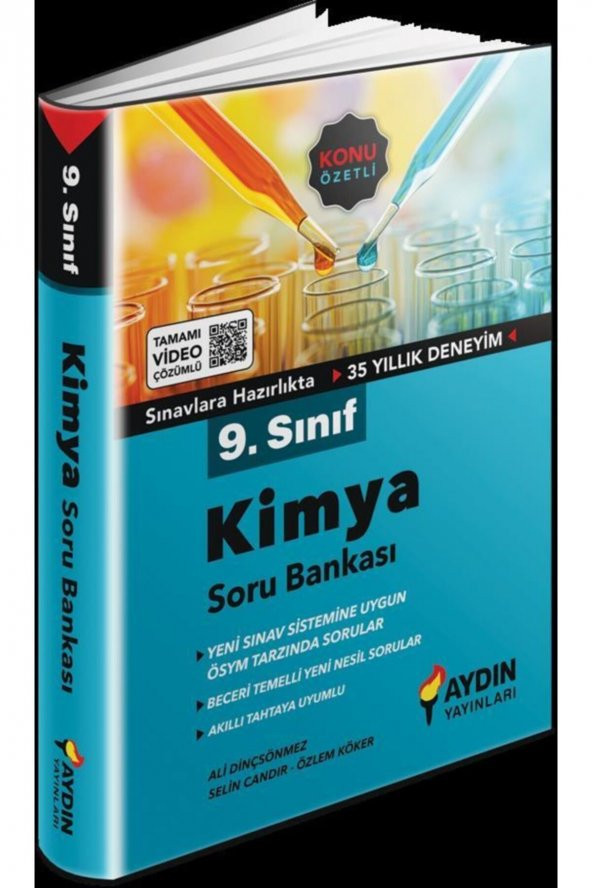 9. Sınıf Kimya  KONU ÖZETLİ Soru Bankası AYDIN YAYINCILIK - 1
