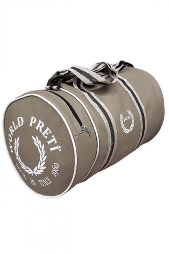 Unisex Omuz Askılı Spor, Fitness ve Silindir Seyahat Çantası - 3