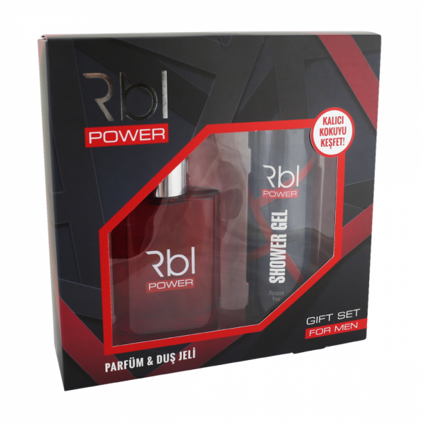 Rebul RBL Power Erkek Parfümü 100 ml ve Duş Jeli 200 ml Set